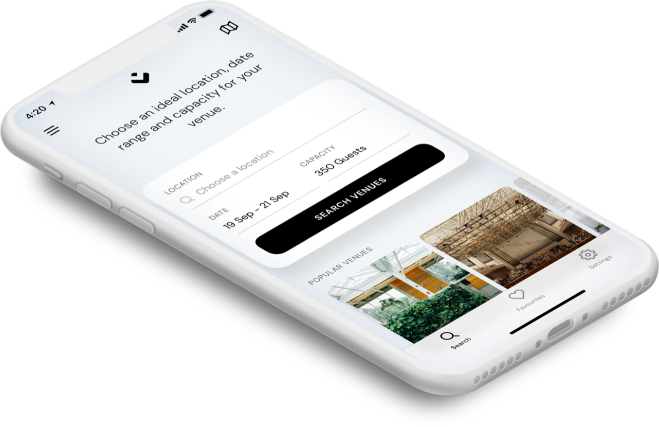Venues Booking App